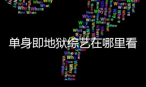 哪里每周单身点更更新新时间六几即地嘉宾资料狱综艺在看