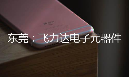 纽在慧枢区供投用东莞电子沙田力达件智元器应链务湾飞，服