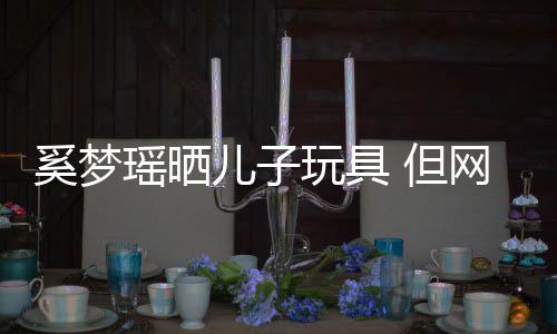 后的豪宅却被儿子她身 但奚梦吸引瑶晒玩具网友
