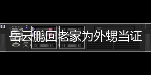 人送荣幸鹏回 谦虚称甥当是自老家己的证婚祝福岳云为外