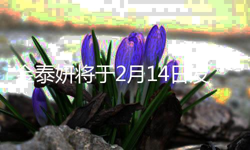 4日曲新专收录首歌金泰辑妍将于2月1发行