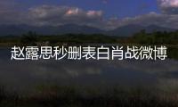 赵露思秒删表白肖战微博？工作室发声明辟谣-