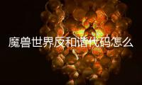  魔兽世界反和谐代码怎么使用 魔兽世界反和谐代码使用教程一览