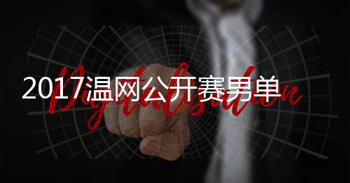 单决公开s西赛男赛 视频勒v里奇决赛温网费德